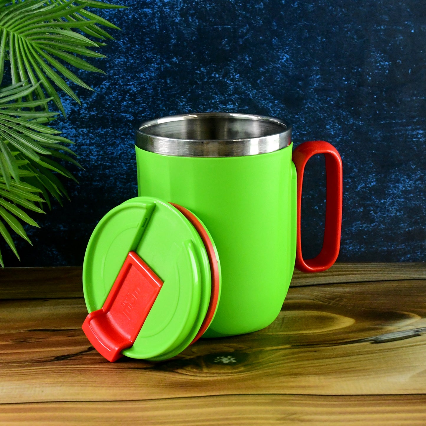 Supermom Panda Ship Insulated Mug with Lid - 400ml - Happy Price - Image 4