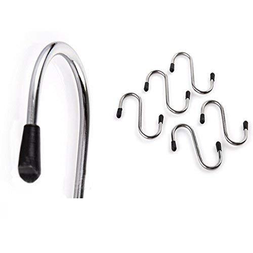 Heavy Duty S-shaped Stainless Steel Hanging Hooks - 5 Pcs - Happy Price - Image 5