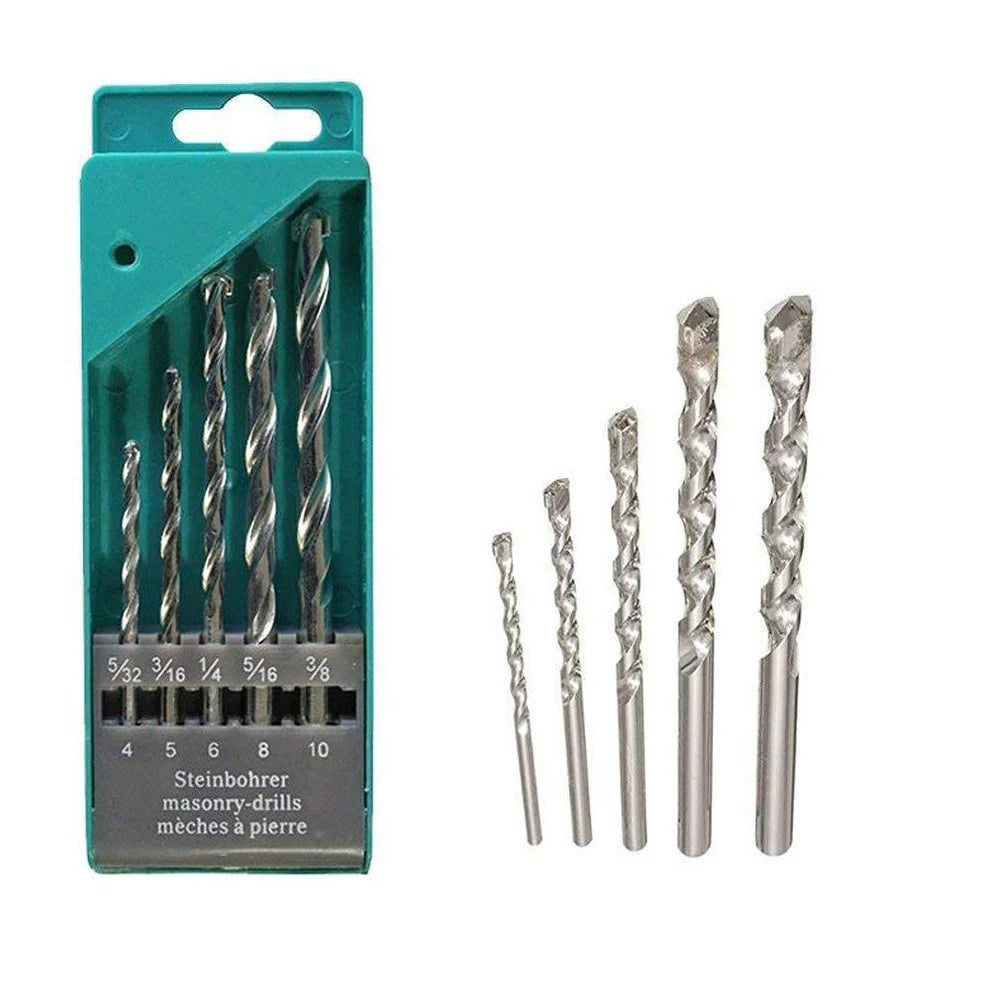 416 Metal Drill Bit Set (Multicolor 5-piece)