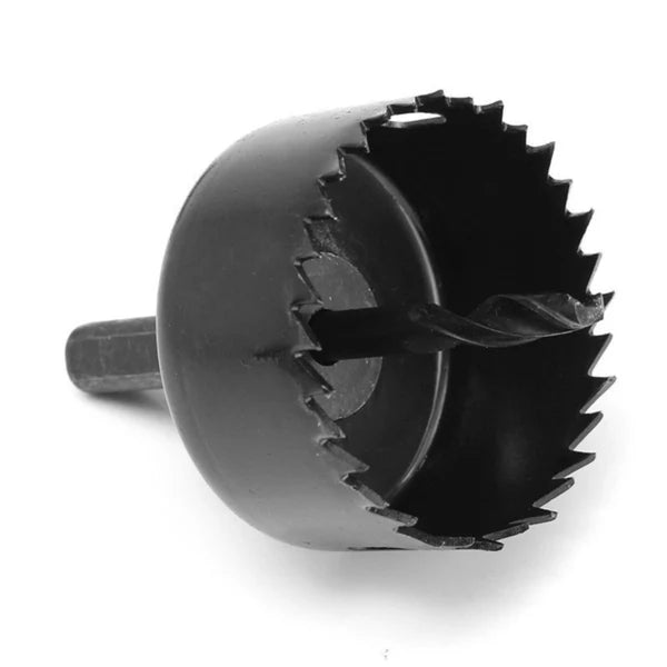 11 Pcs Wood Hole Saw Set (19-64mm) - Multicolour