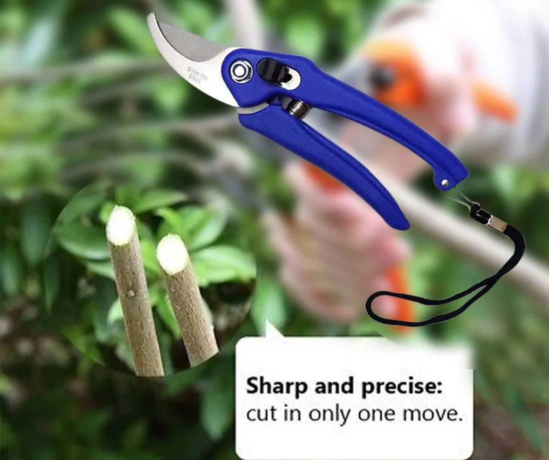 Stainless Steel Garden Pruning Shears for Plants (1pc)
