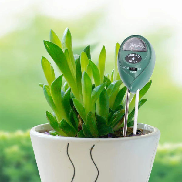 Soil Tester 3-in-1 Plant Moisture Sensor (Green) - Happy Price - Image 2