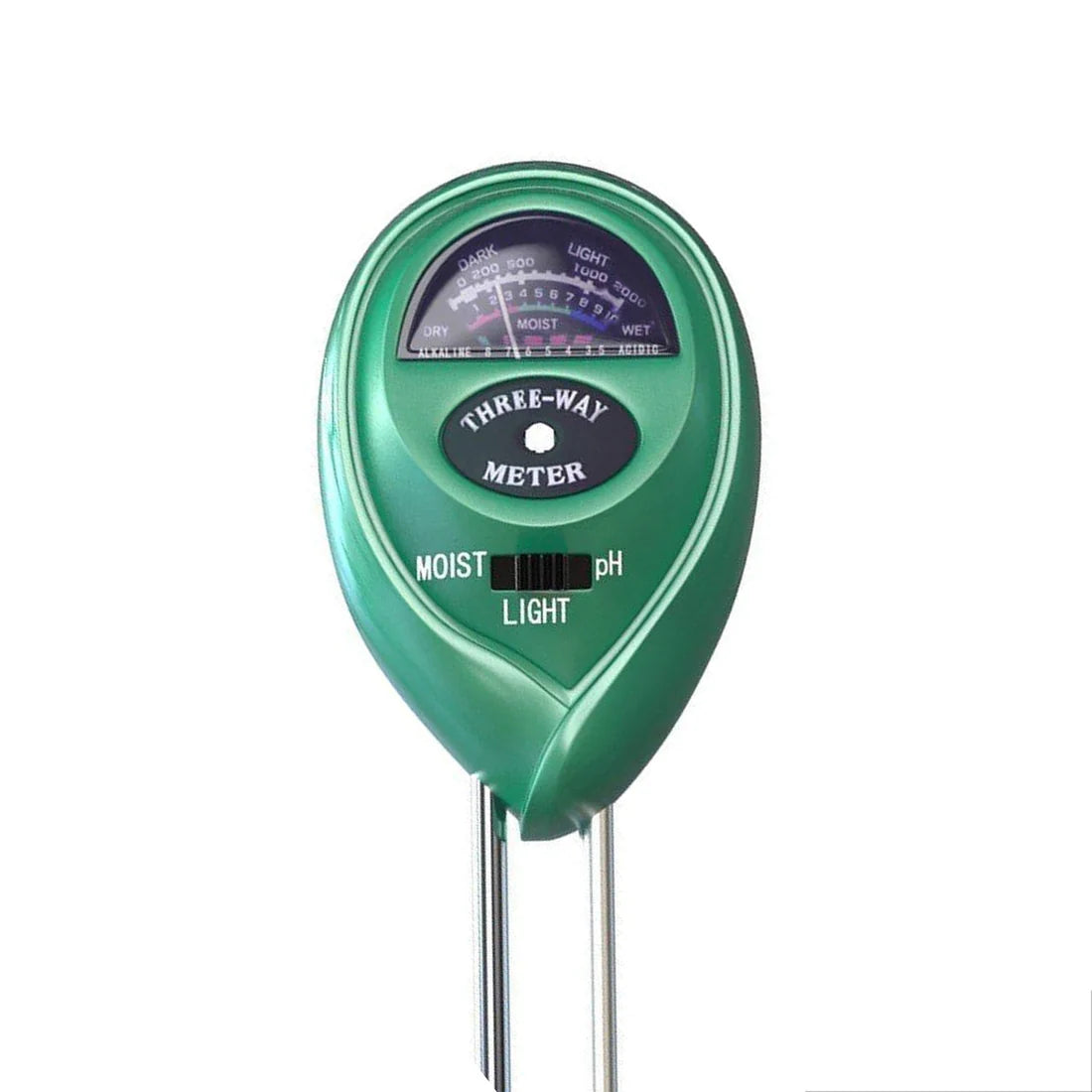 Soil Tester 3-in-1 Plant Moisture Sensor (Green) - Happy Price - Image 3