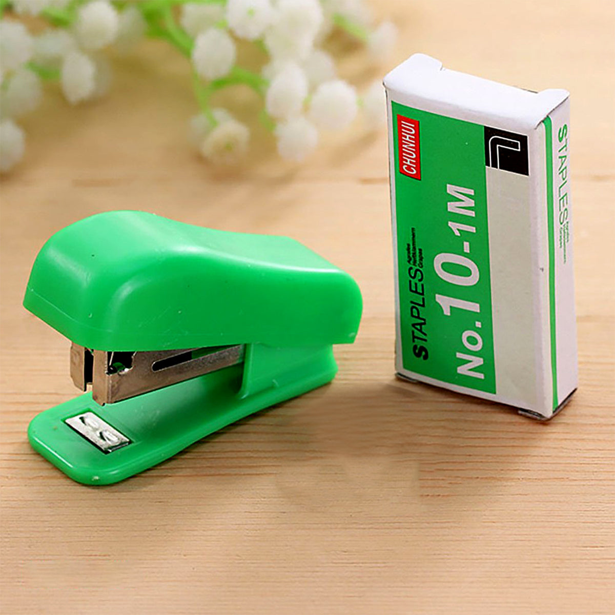 20 Pcs Mini Stapler Set with No.10 Staples - Assorted Colors - Happy Price - Image 4