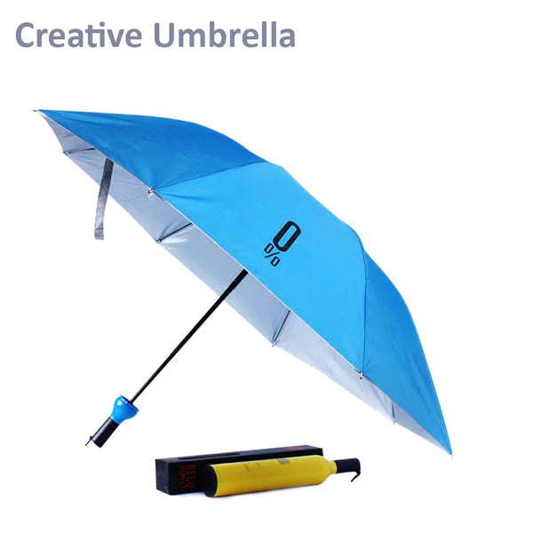 Compact Wine Bottle Umbrella - Portable Rain Protection (1pc)