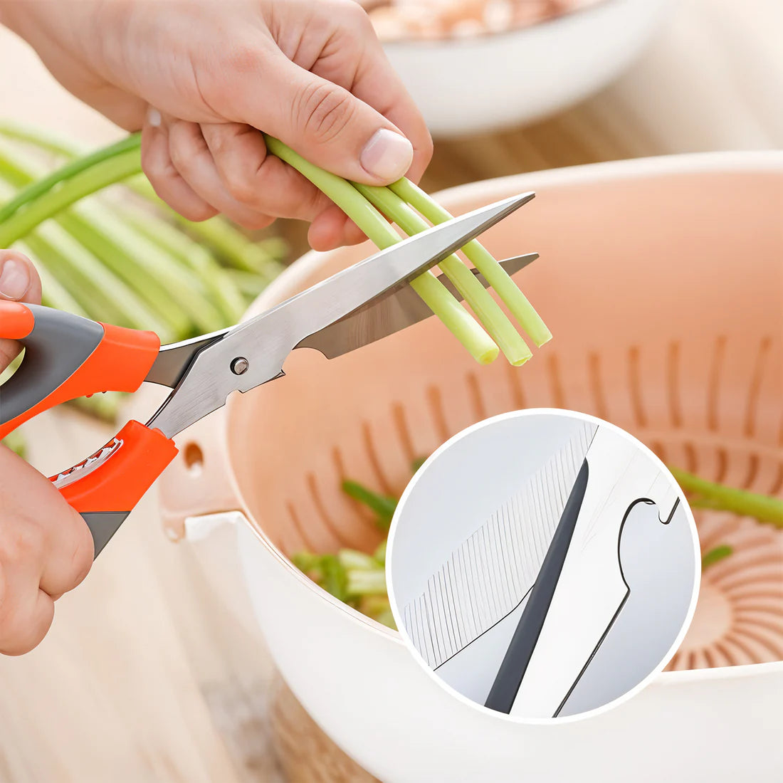 8.5-Inch Multipurpose Kitchen & Garden Shears