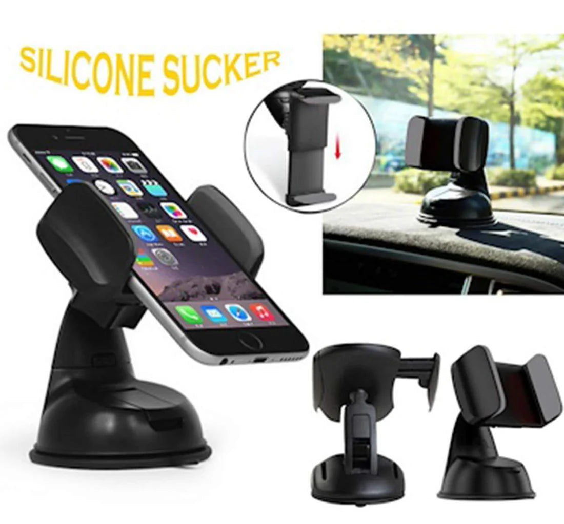 Universal Car Phone Mount with Suction Cup (1pc)