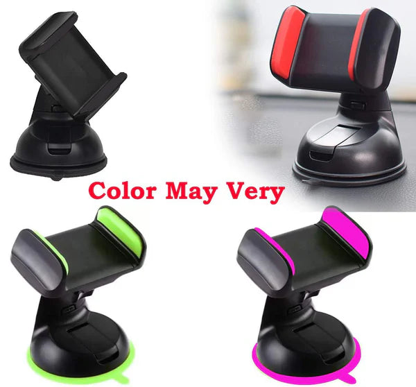 Universal Car Phone Mount with Suction Cup (1pc)