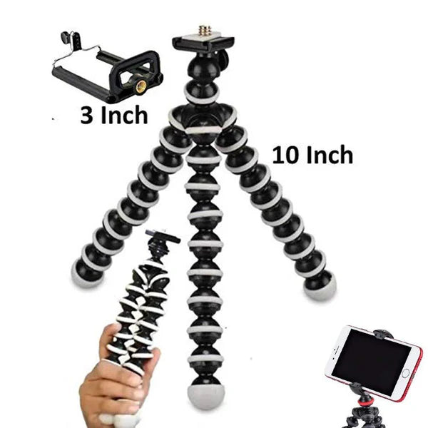 Flexible 6-Inch Mini Tripod for Cameras - Happy Price - Image 3