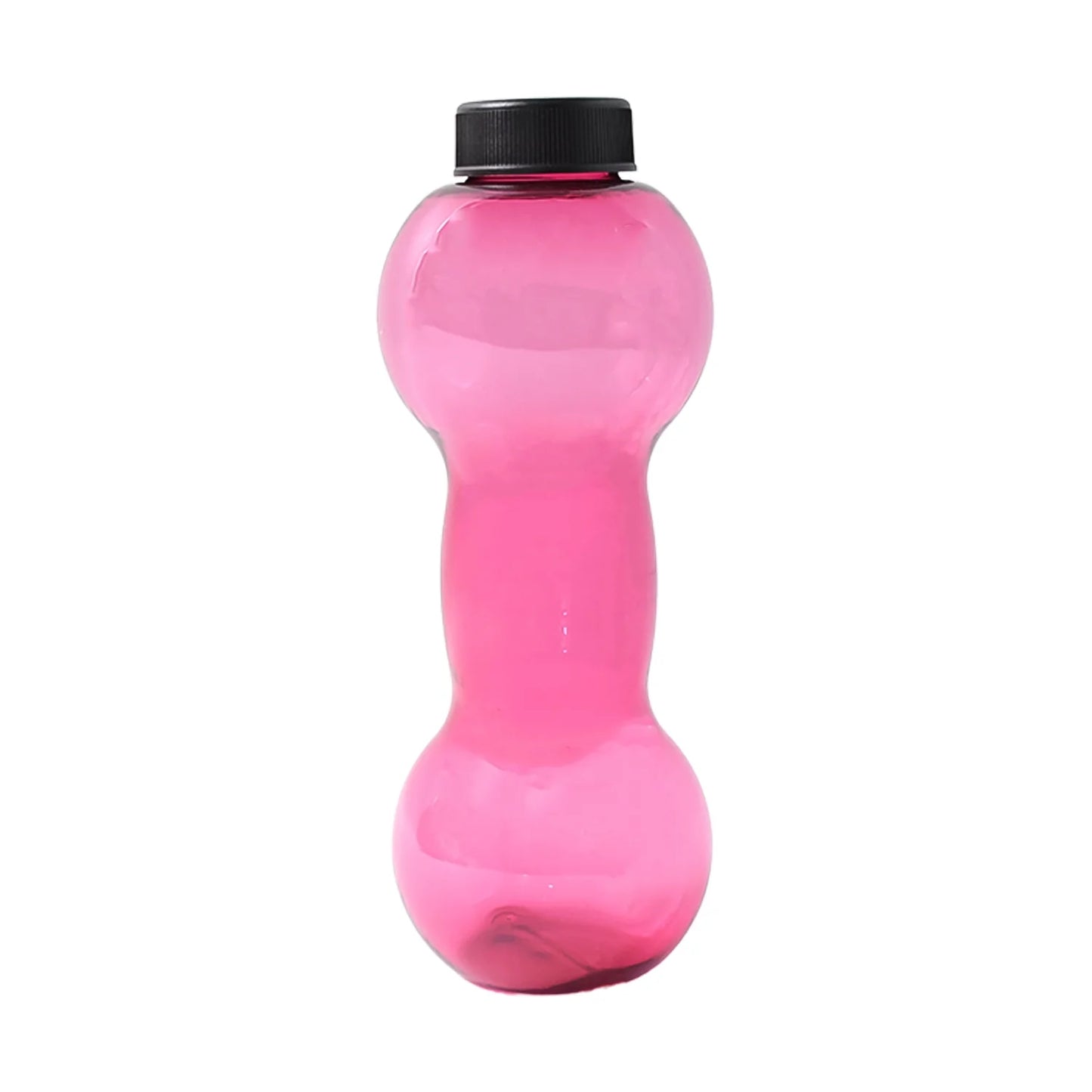 Unbreakable Plastic Dumbbell Shape Water Bottle - Happy Price - Image 4