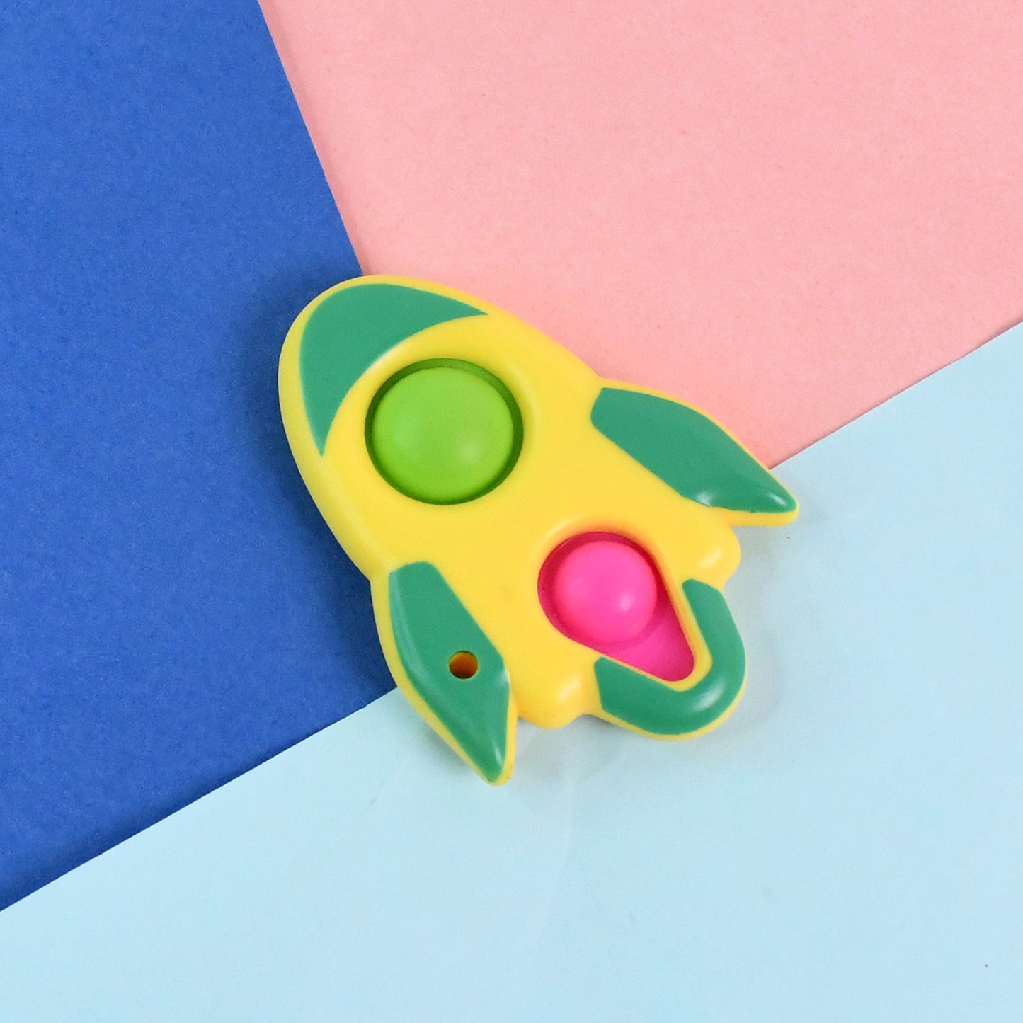 Rocket Shaped Dimple Keychain Toy (1 Pc) - Happy Price - Image 5