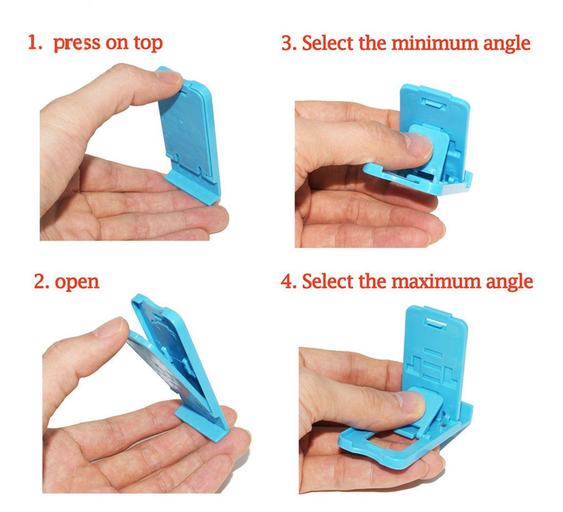Universal Portable Foldable Holder Stand For Mobile - Happy Price - Image 6