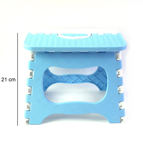 Durable Plastic Multipurpose Stool for Home and Bathroom - Compact & Stackable - Happy Price - Image 2