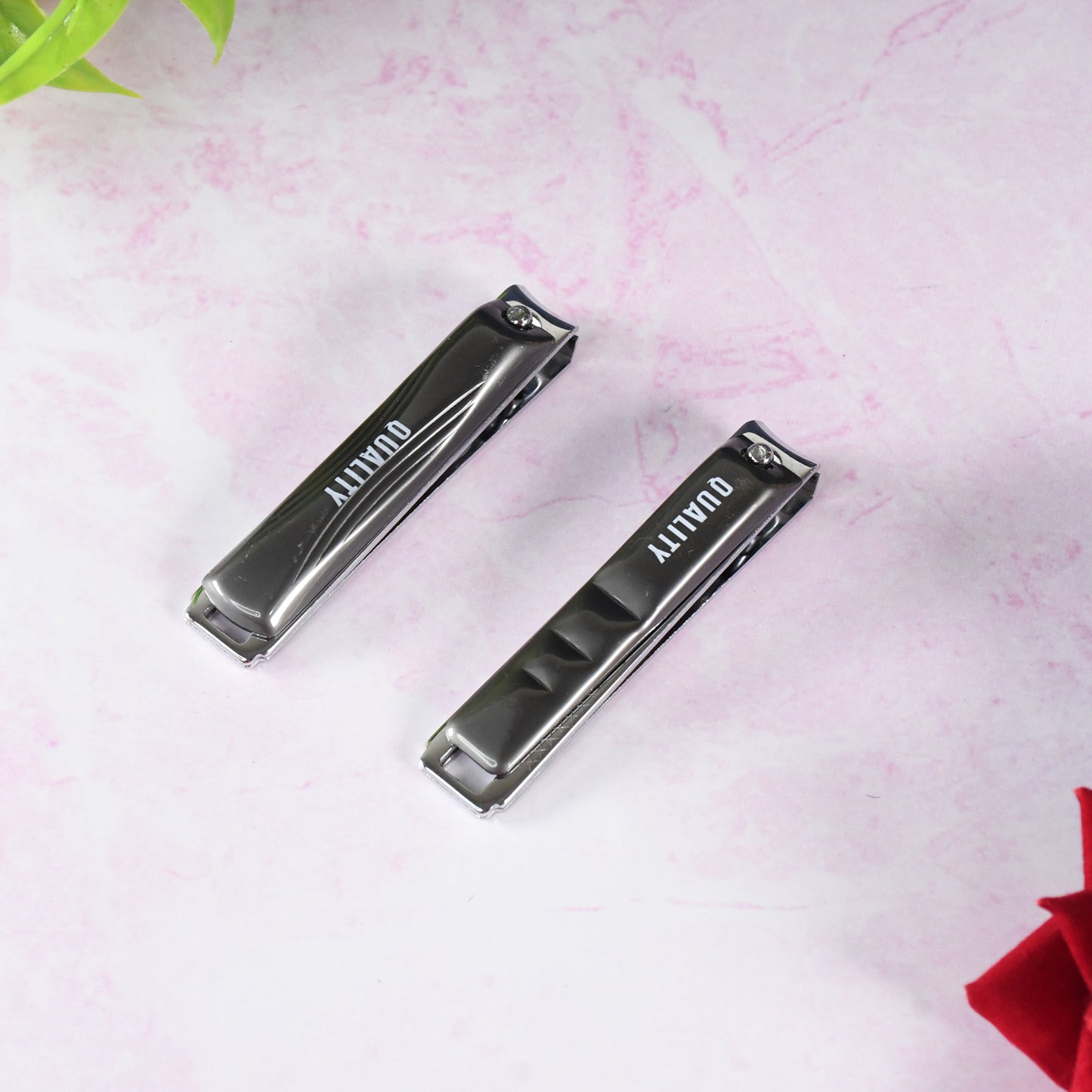 Stainless Steel Folding Nail Clippers with File - 1 Pc - Happy Price - Image 5