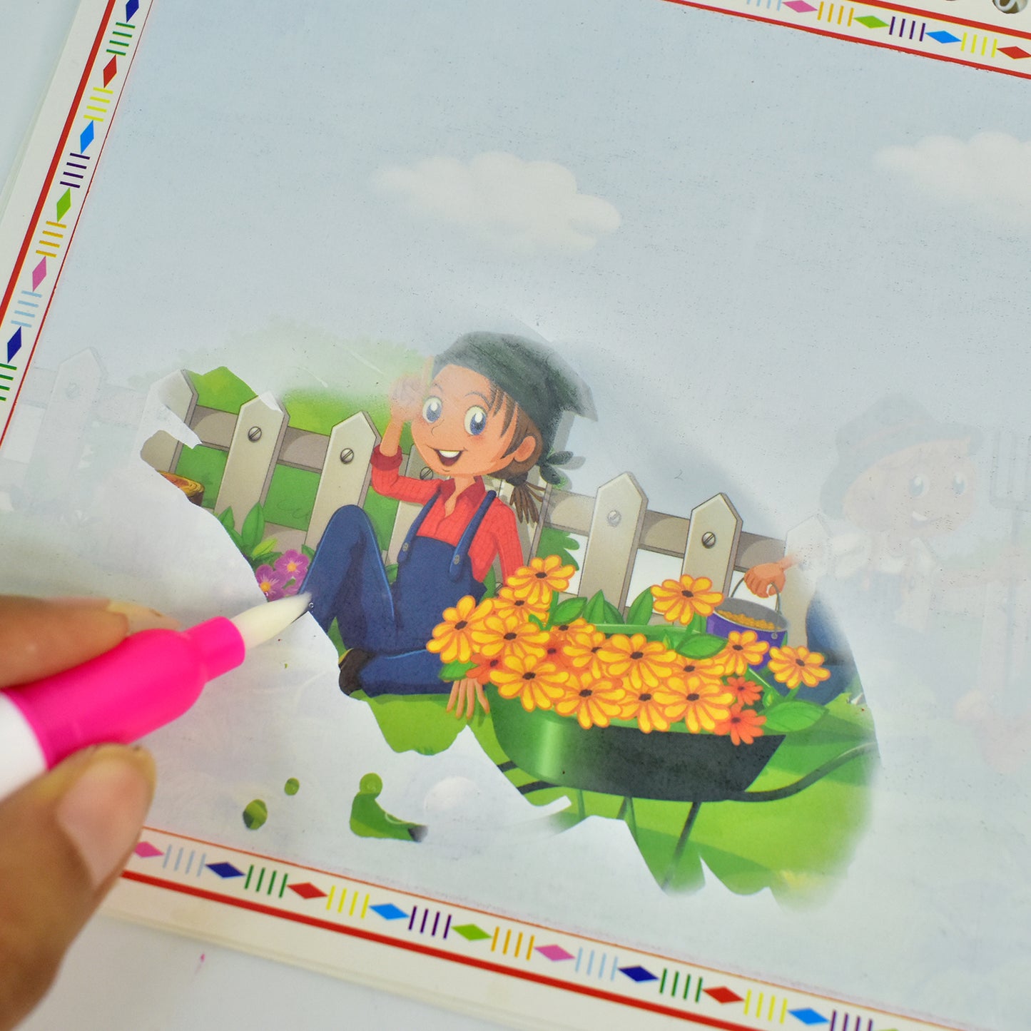 Childrens Drawing Activity Water Book (1 Pc) - Happy Price - Image 4