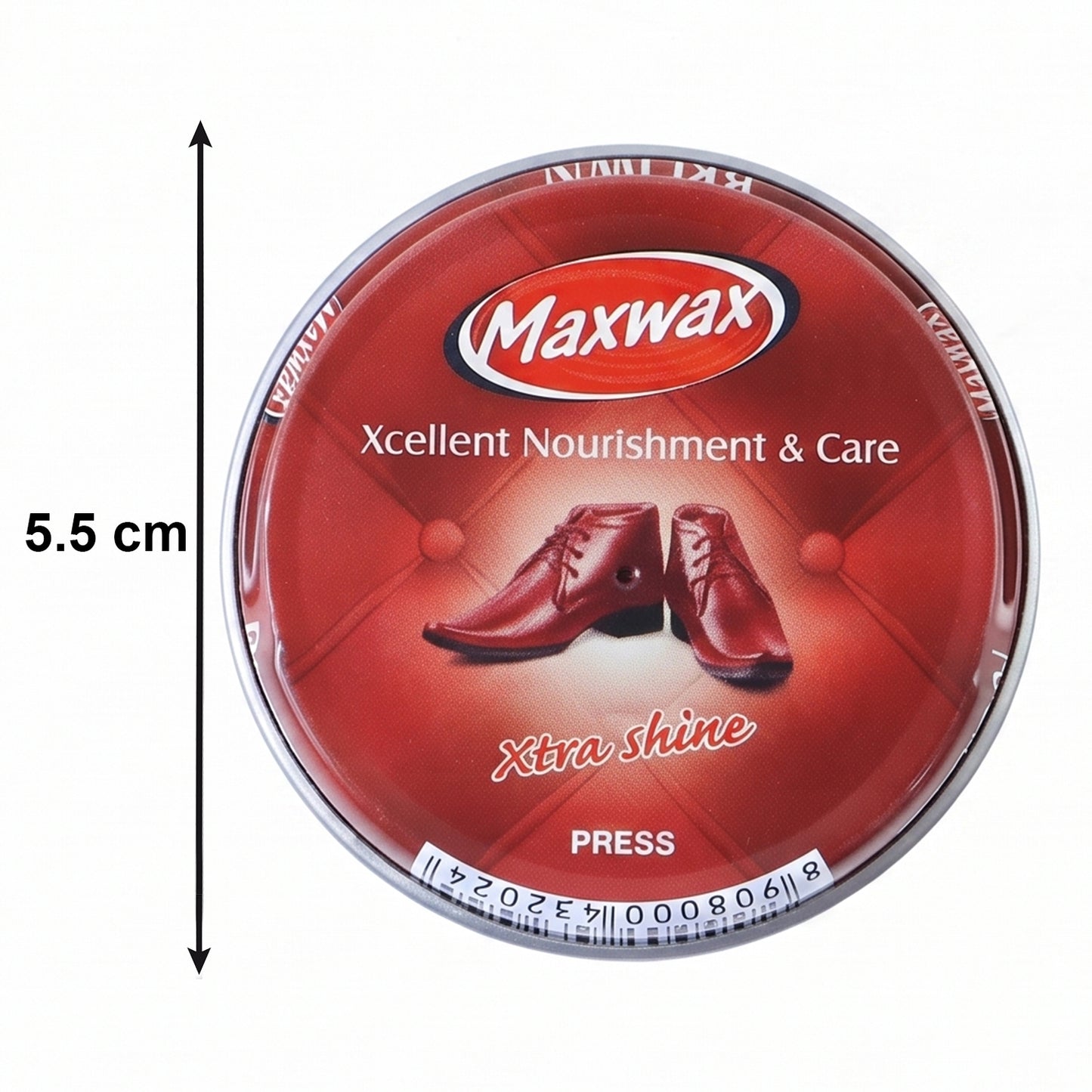 Maxwax Brown Shoe Polish Cream (1 Pc 15 Gm)