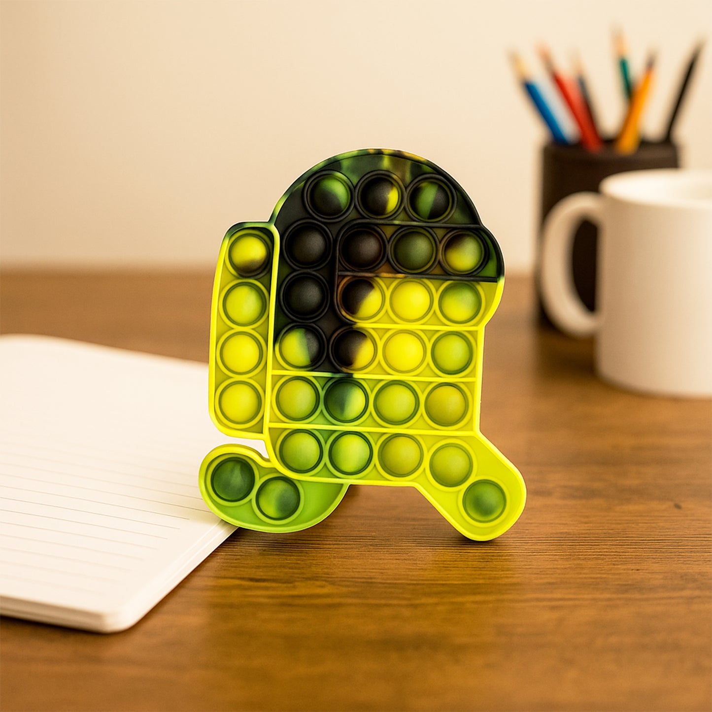 Astronaut Silicone Pop It Fidget Toy for Stress Relief (1 Pc) - Happy Price - Image 4