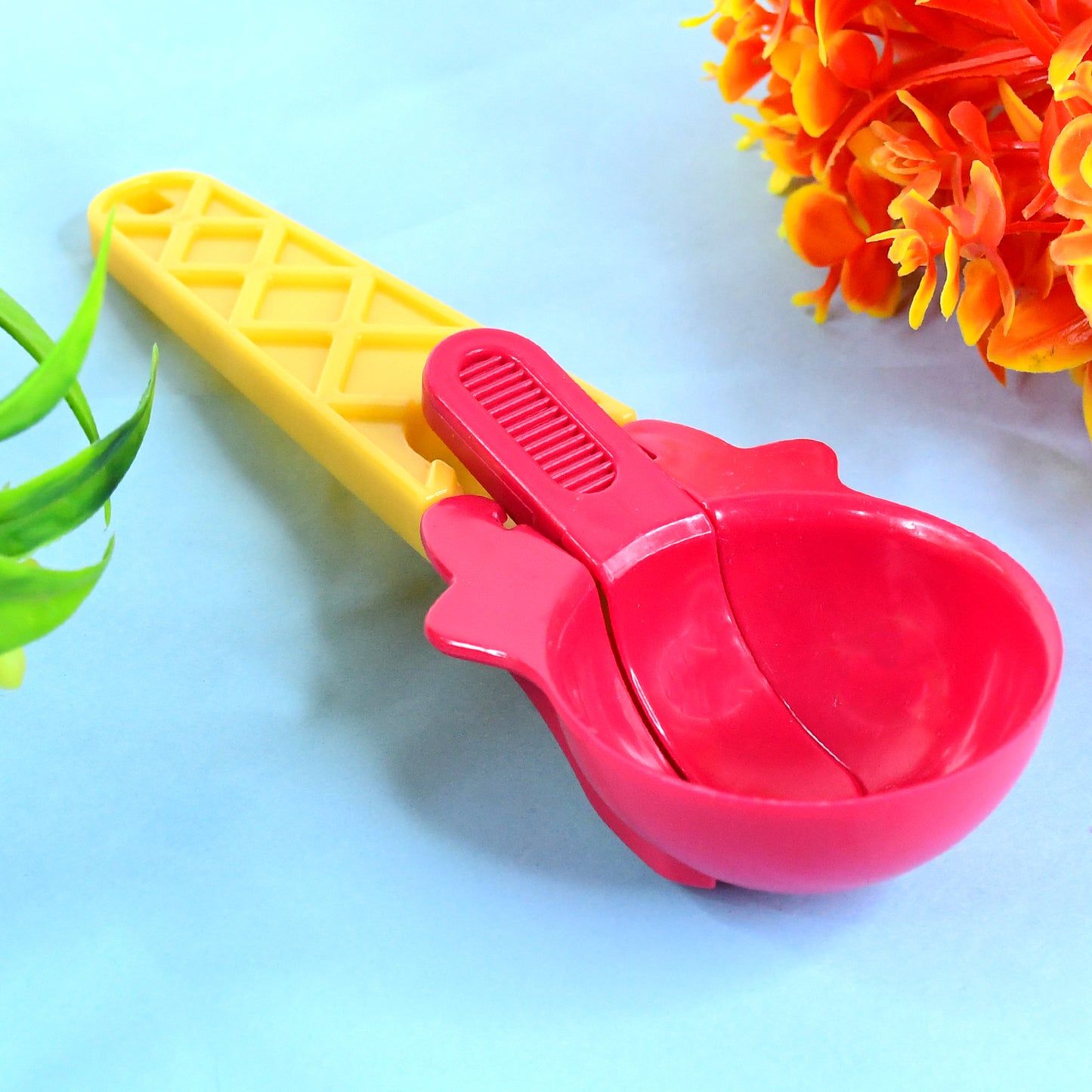 1-piece Plastic Ice Cream Watermelon Scooper With Trigger Dipper - Happy Price - Image 4