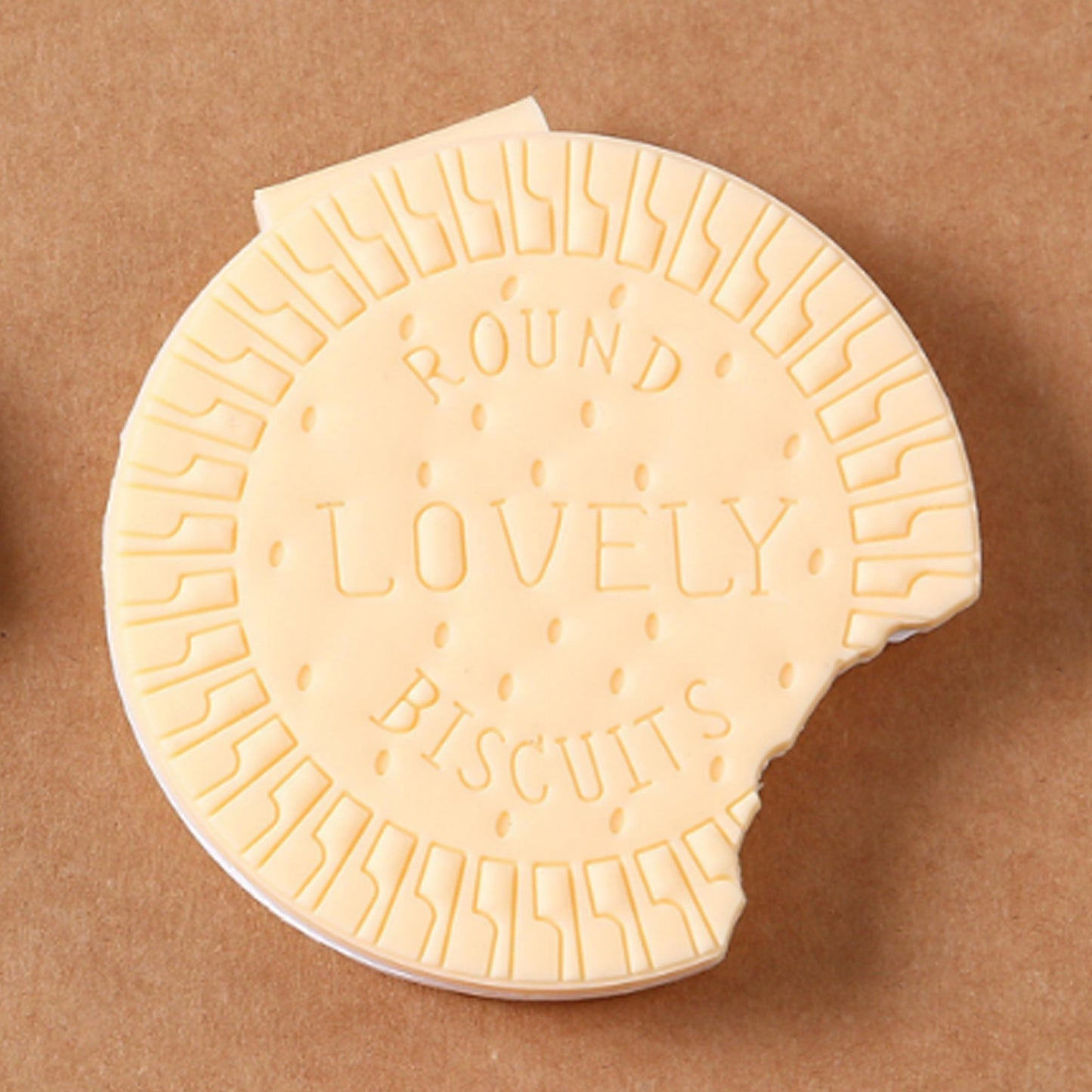Round Biscuits Diary Notebooks Original Biscuits Smell Writing Practice Book Early Learning Copybook Premium Biscuits Book ( 1pc Book ) - Happy Price - Image 3
