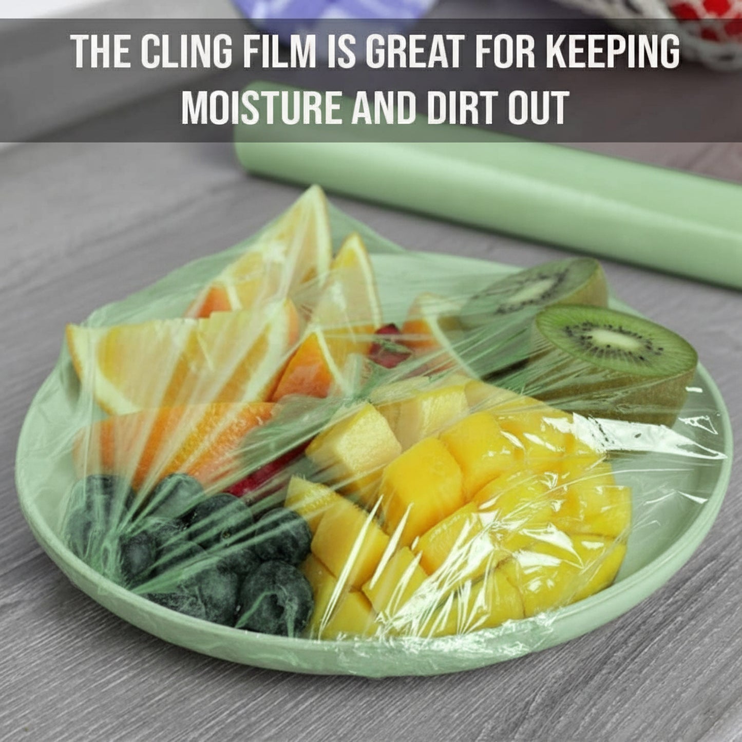 Biodegradable Cling Film Roll - 30 Metre Length, 300mm Width - Food Safe Stretch Wrap - Happy Price - Image 4