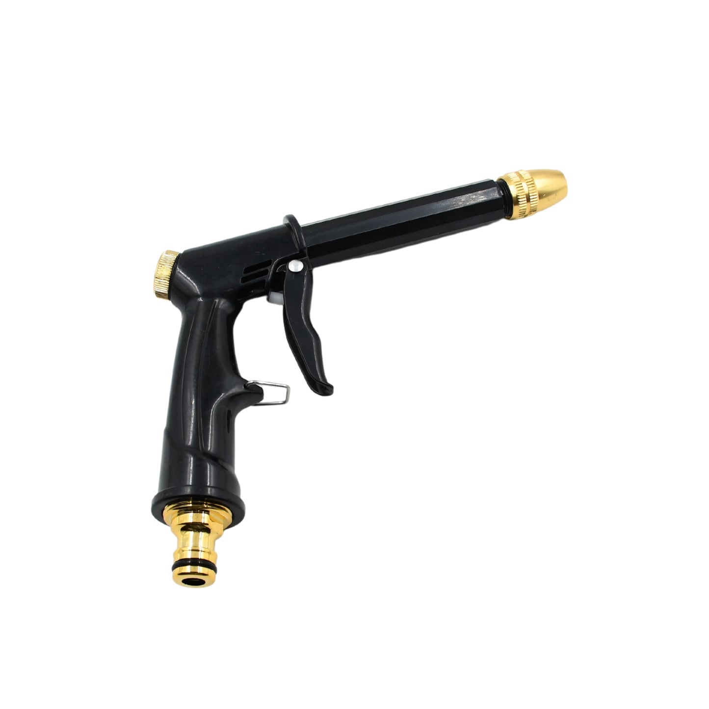 Plastic Body Metal Trigger Brass Nozzle Water Spray Gun For Water Pipe Non-slip Comfortable Grip Multiple Spray Modes Ideal Pipe Nozzle For Car Wash Gardening Other Uses - Happy Price - Image 4