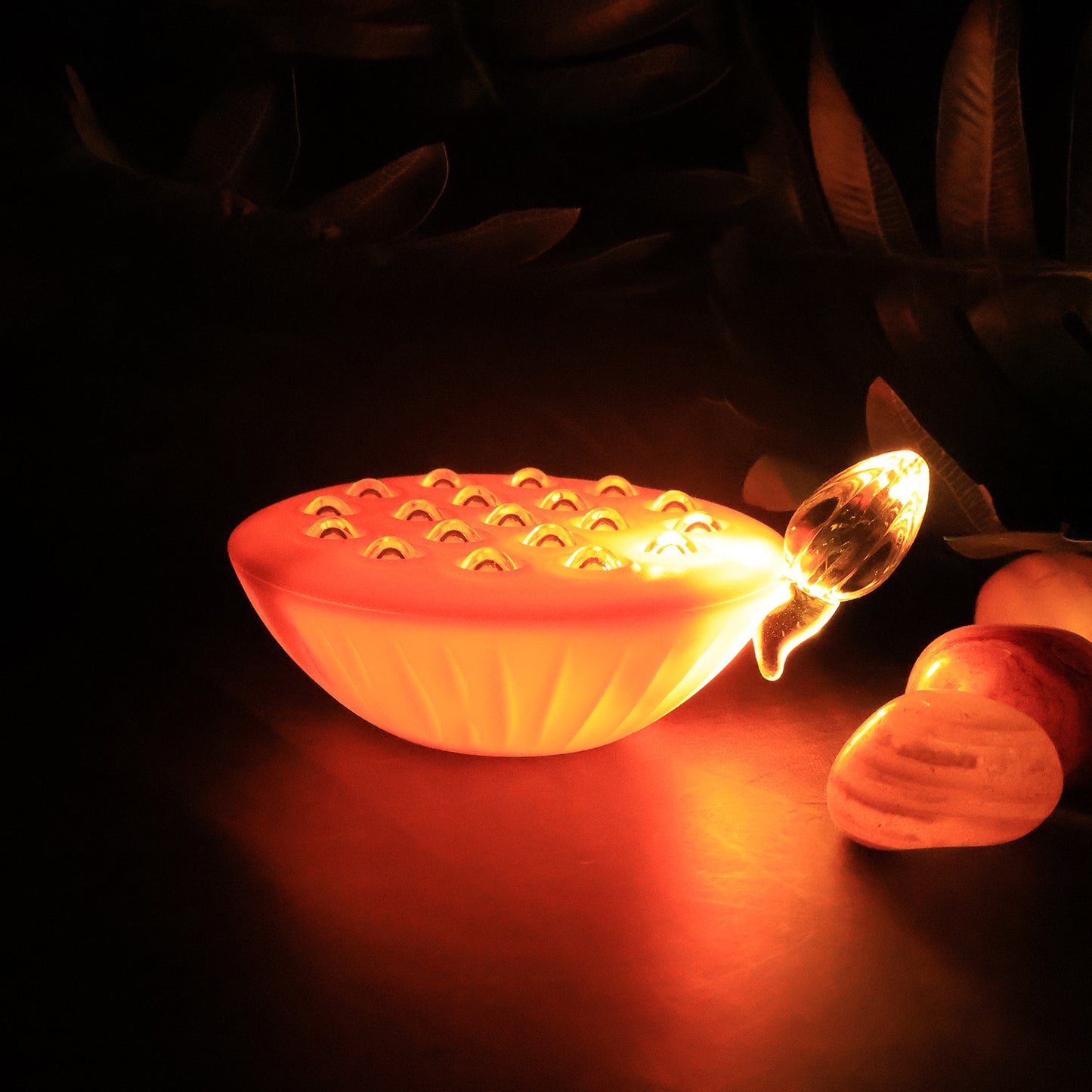 Set of 12 Multicolor Lotus Canopy LED Lamps for Festive Decor - Happy Price - Image 5