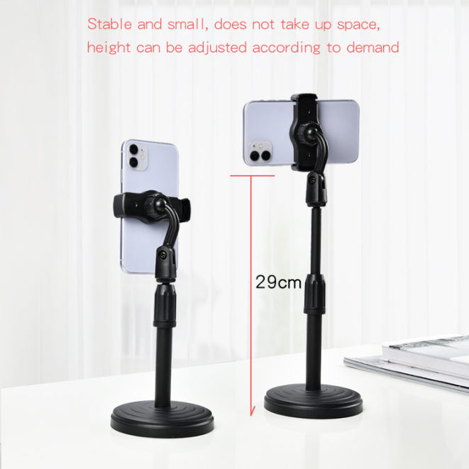 Mobile Stand For Table Height Adjustable Phone Stand Desktop Mobile Phone Holder - Happy Price - Image 6