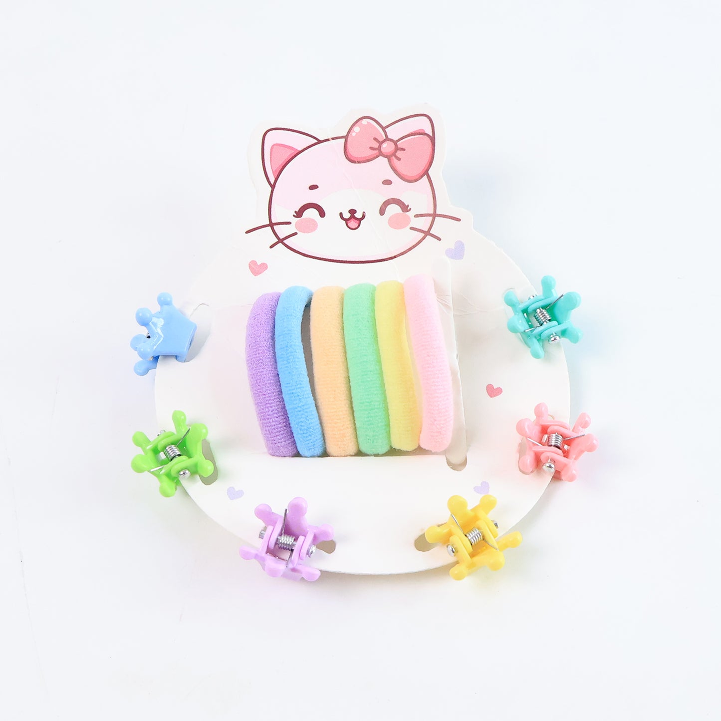 Hair Clip Hairband Accessories Set For Girls (12 Pc) - Happy Price - Image 4