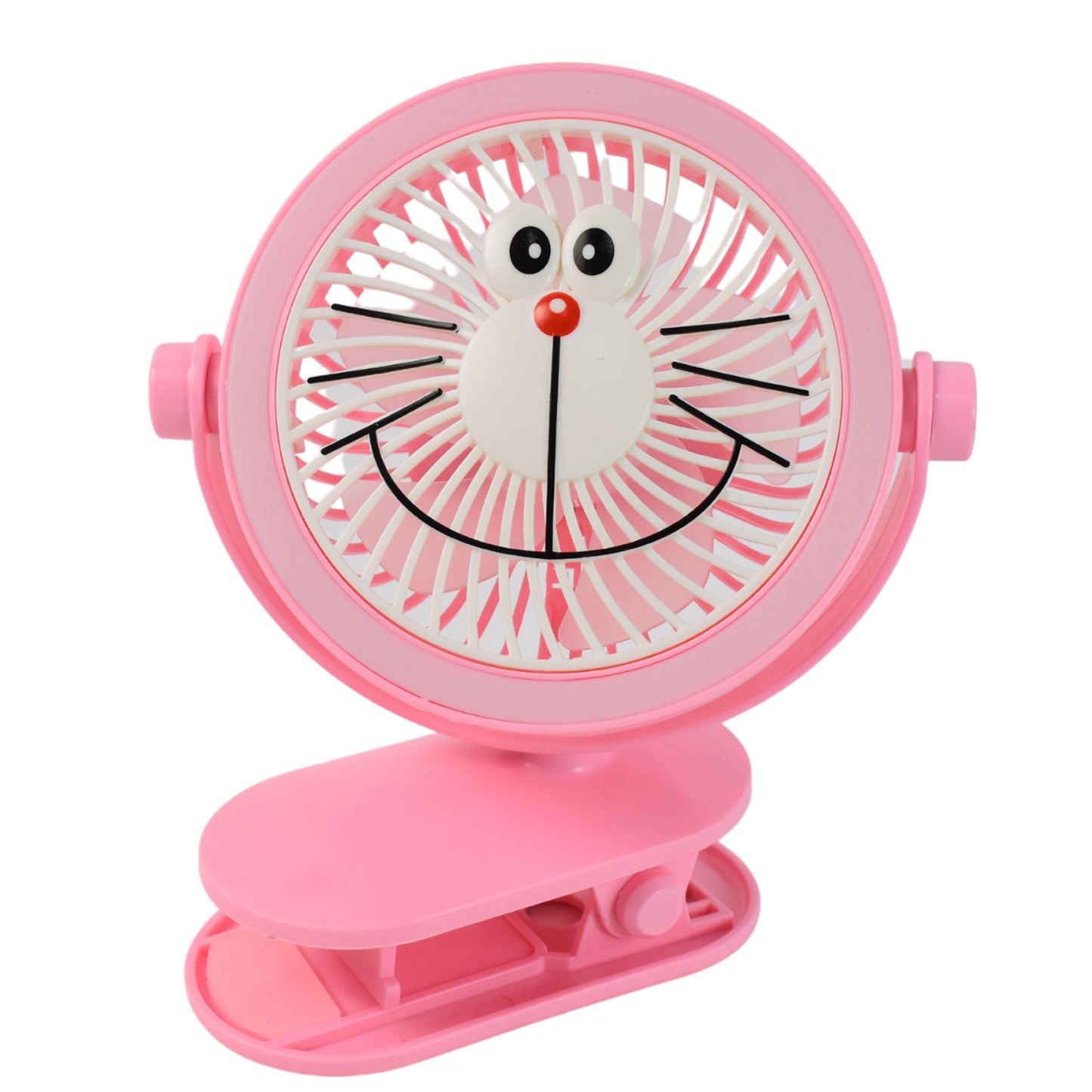 Usb Portable Mini Desk Fan With Light Personal Table Fan For Office School Home Use (1 Pc) - Happy Price - Image 2