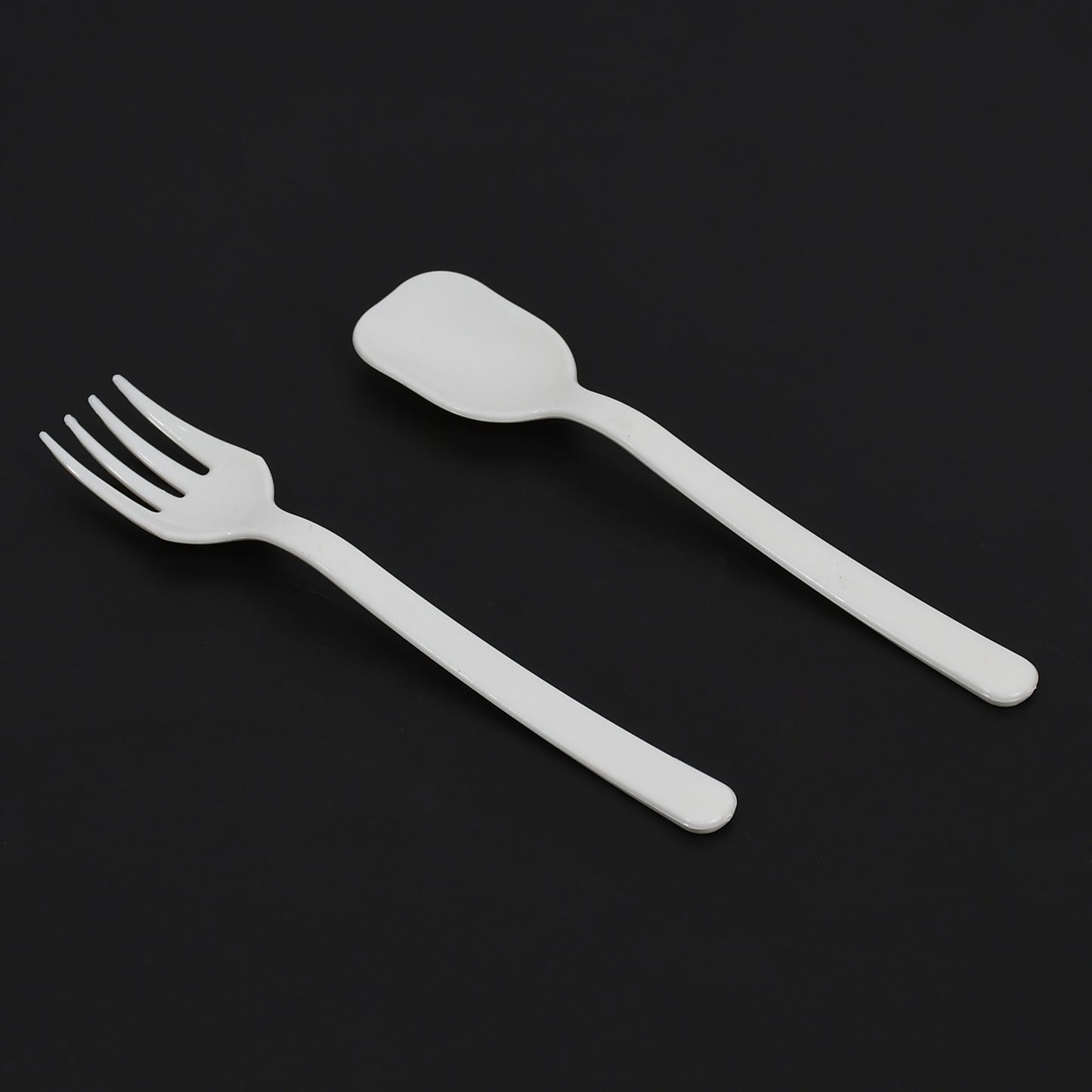5239 Plastic Forks Spoon Cutlery-utensils Parties Dinners Catering Services Family Gatherings ( Pack Of 2) - Happy Price - Image 4