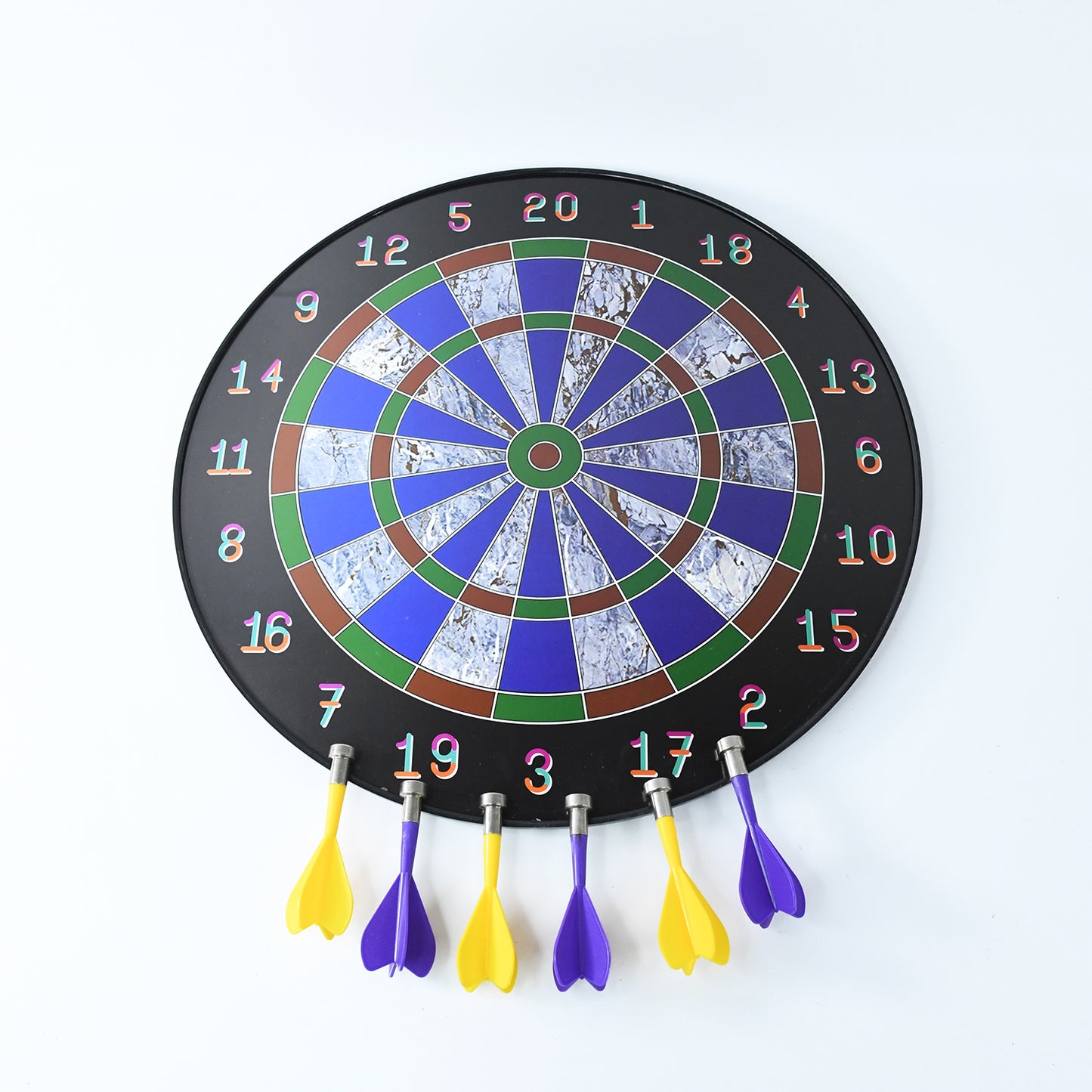 Magnetic Dart Board Game Set With 6 Soft-tip Darts - Happy Price - Image 2
