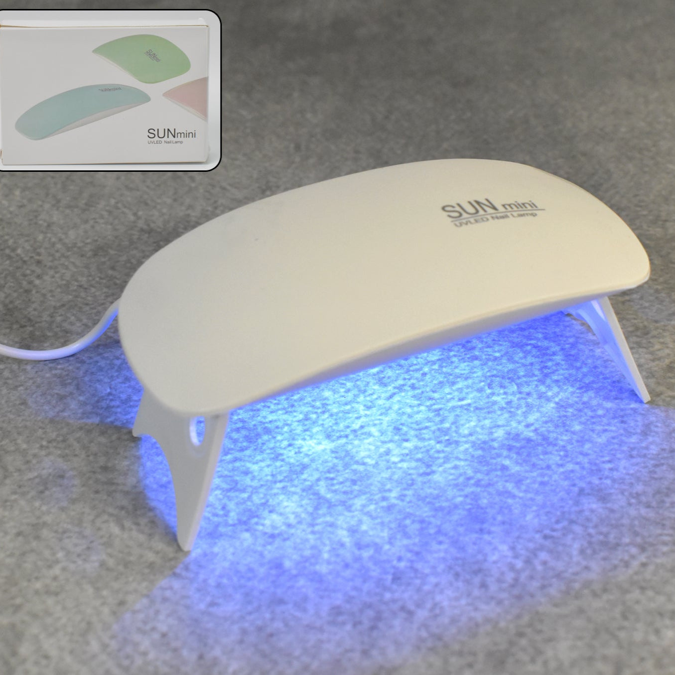 Uv Led Lamp Nail Dryer Mini Portable Nail Lamp Professional (1 Pc) - Happy Price - Image 1