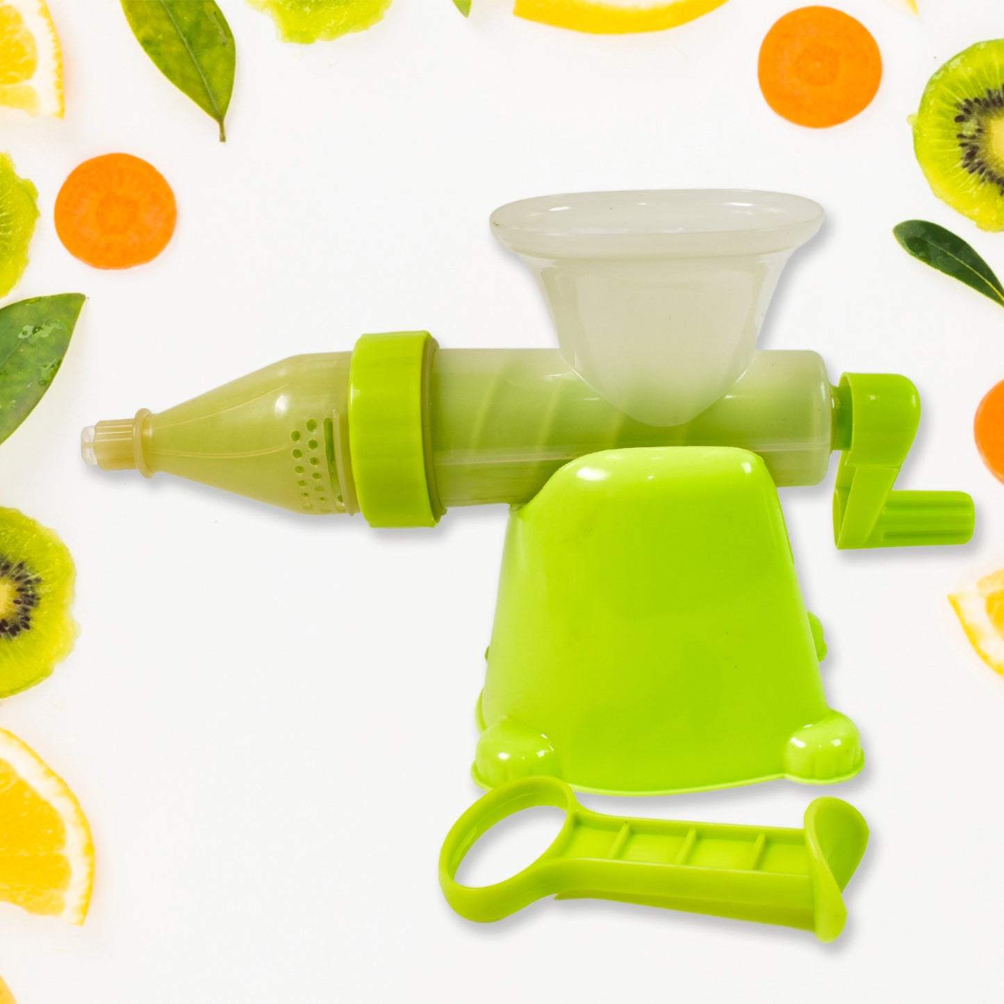 Manual Juicer Modern Plastic Fruit And Vegetable Juicer (1 Pc Bowl Not Included) - Happy Price - Image 5