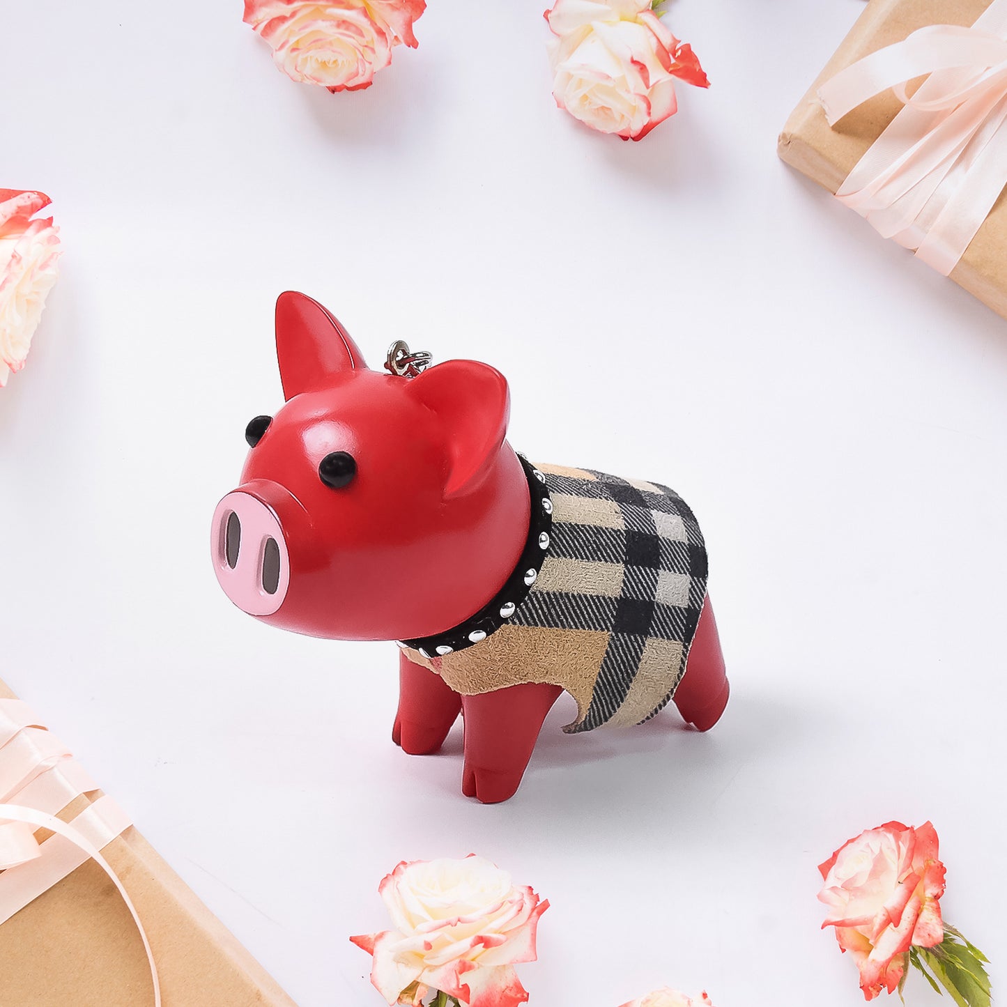 Cute Pig Keyring Keychain (1 Pc) - Happy Price - Image 4