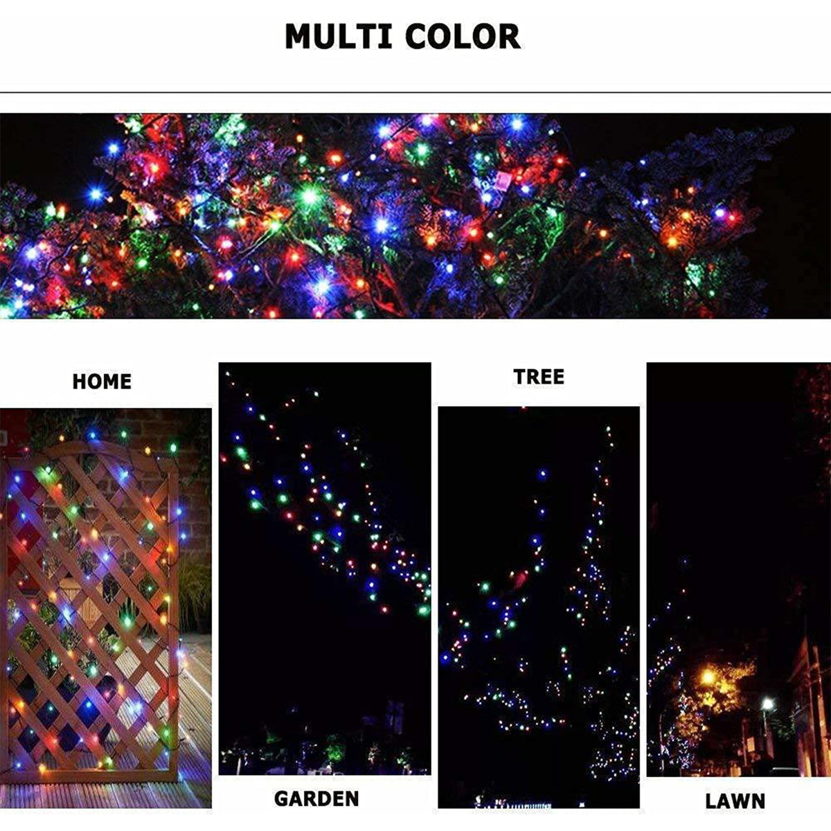 13 Meter Multicolor LED Fairy String Lights (1 Pc) - Festive & Decorative Lighting - Happy Price - Image 5