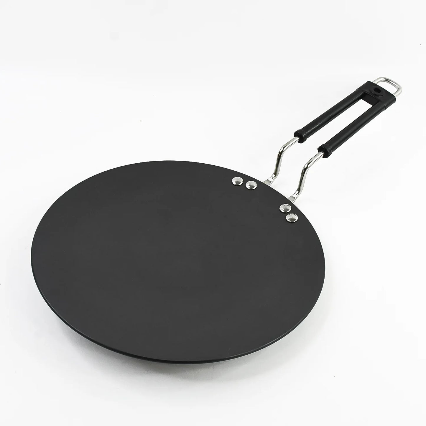 Premium Non-stick Flat Roti Tawa With Heat-resistant Handle (10 Inch 1 Pc) - Happy Price - Image 1