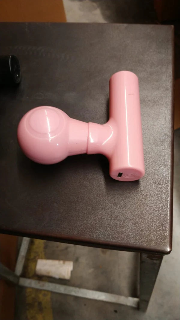 Black Mini Pocket Size Vibrator Full Body Massager Cordless One Button Operation For Body Pain Relaxation - Happy Price - Image 2