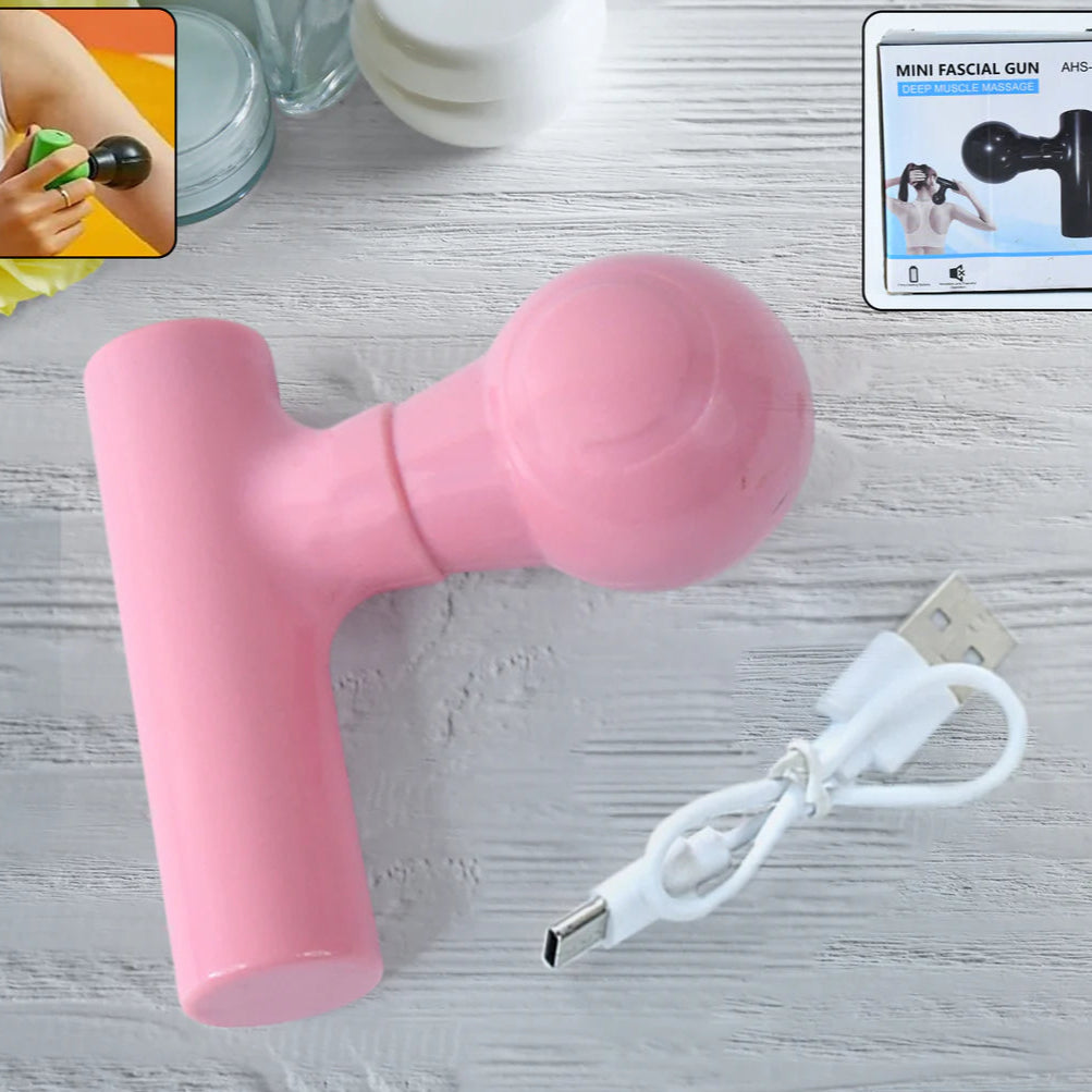 Black Mini Pocket Size Vibrator Full Body Massager Cordless One Button Operation For Body Pain Relaxation - Happy Price - Image 1