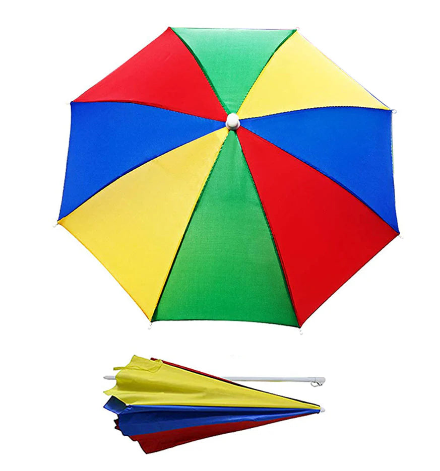 Polyester Garden Umbrella for Beach & Lawn - Waterproof Sun Protection (1pc)