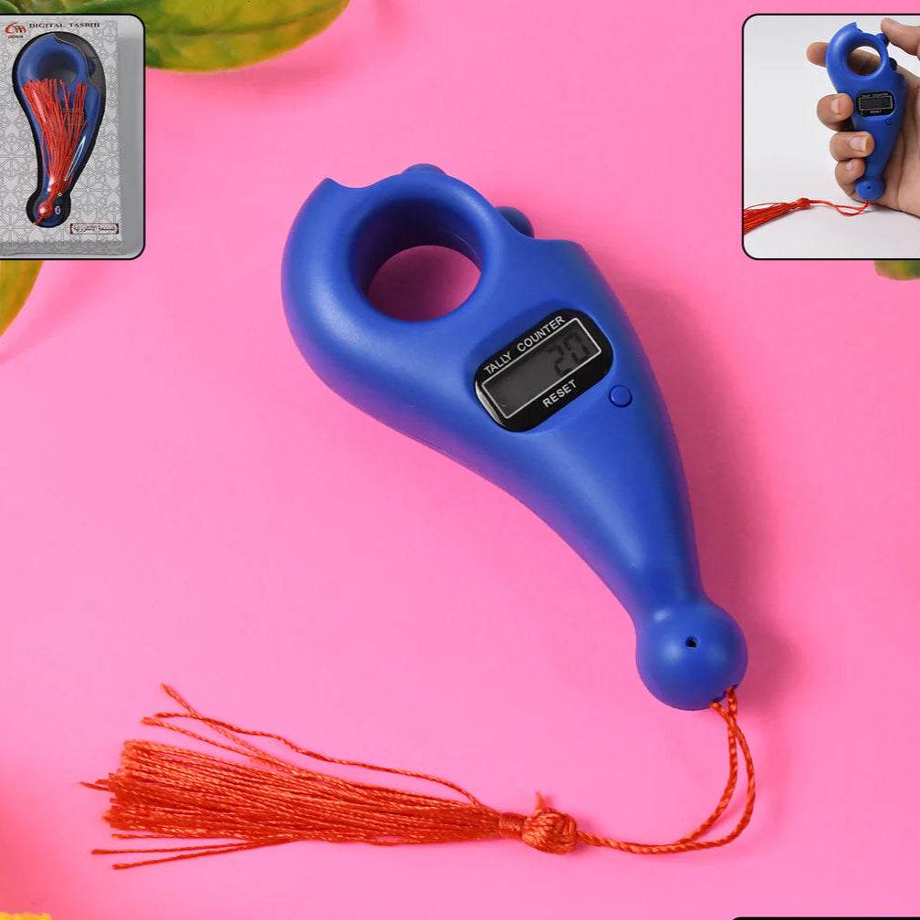 Digital Tasbihtasbeeh Digital Tally Counter Wooden Religious Tally Counter Digital Beads (For Zikrnaam Jaap) - Happy Price - Image 1