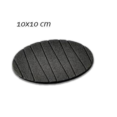 6 Pcs Useful Round Shape Plain Silicone Cup Mat Coaster Drinking Tea Coffee Mug Wine Mat For Home - Happy Price - Image 3