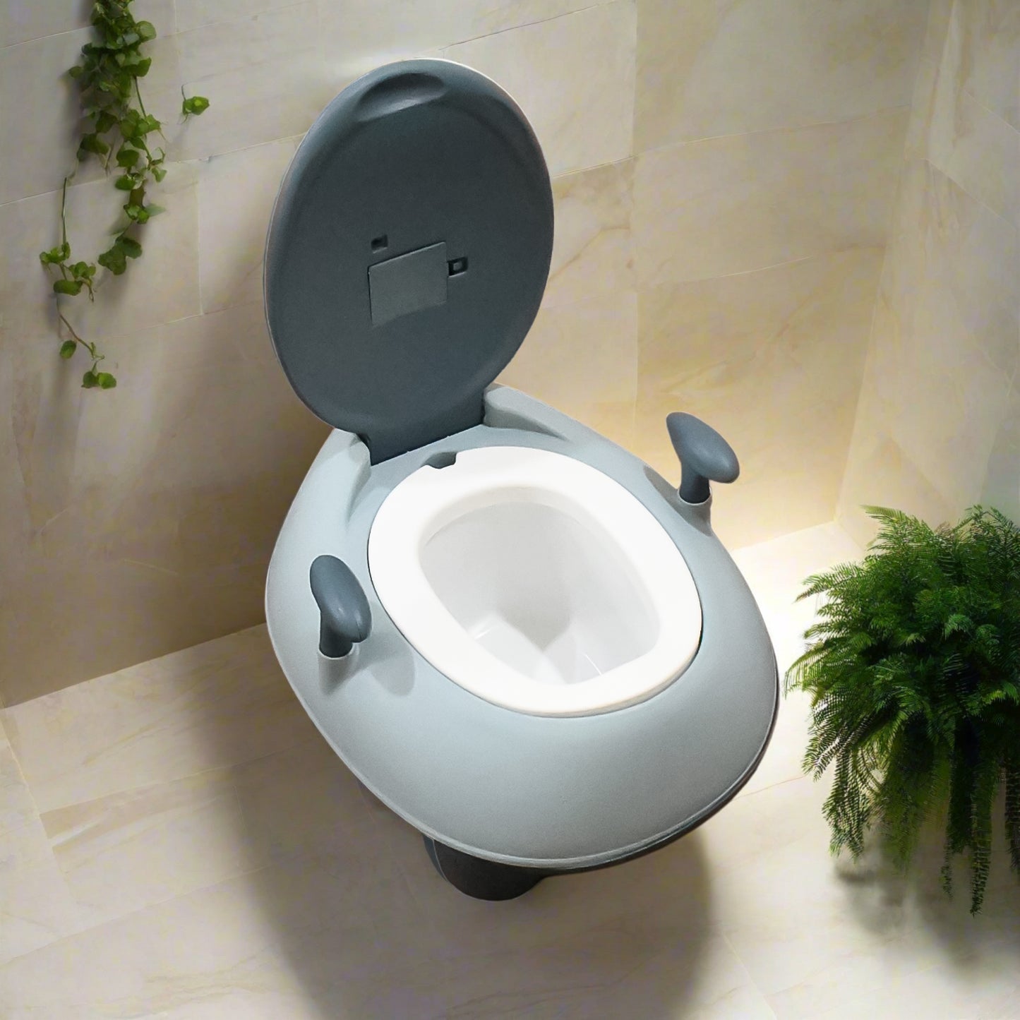Baby Portable Lighting Music Toilet Baby Potty Training Seat Baby Potty Chair For Toddler Boys Girls Potty Seat For 1+ Year Child - Happy Price - Image 3