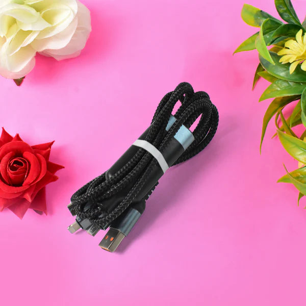 3-in-1 Super Fast Charging Cable 100w - Happy Price - Image 2
