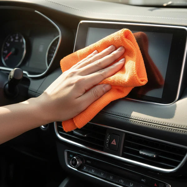 Multipurpose Microfiber Cleaning Cloths - 5 Pcs, 30x30cm - Happy Price - Image 5