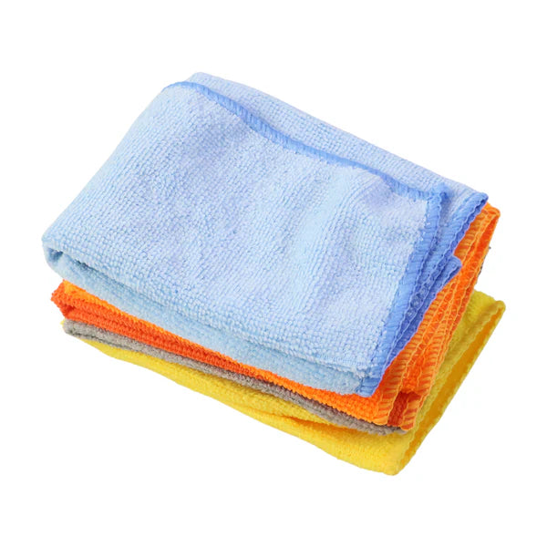 Multipurpose Microfiber Cleaning Cloths - 5 Pcs, 30x30cm - Happy Price - Image 4