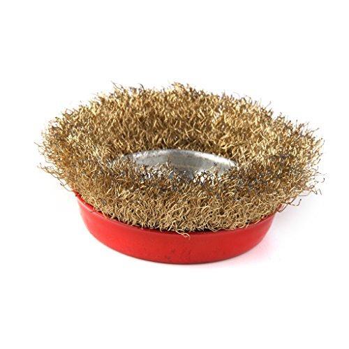 Wire Wheel Cup Brush (Gold) - Happy Price - Image 1