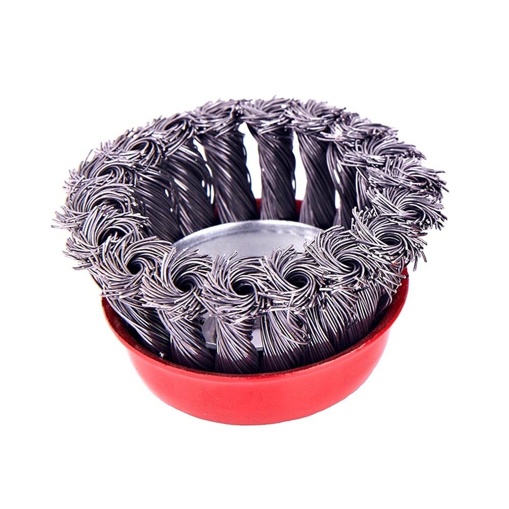 Wire Wheel Cup Brush (Black) - Happy Price - Image 5