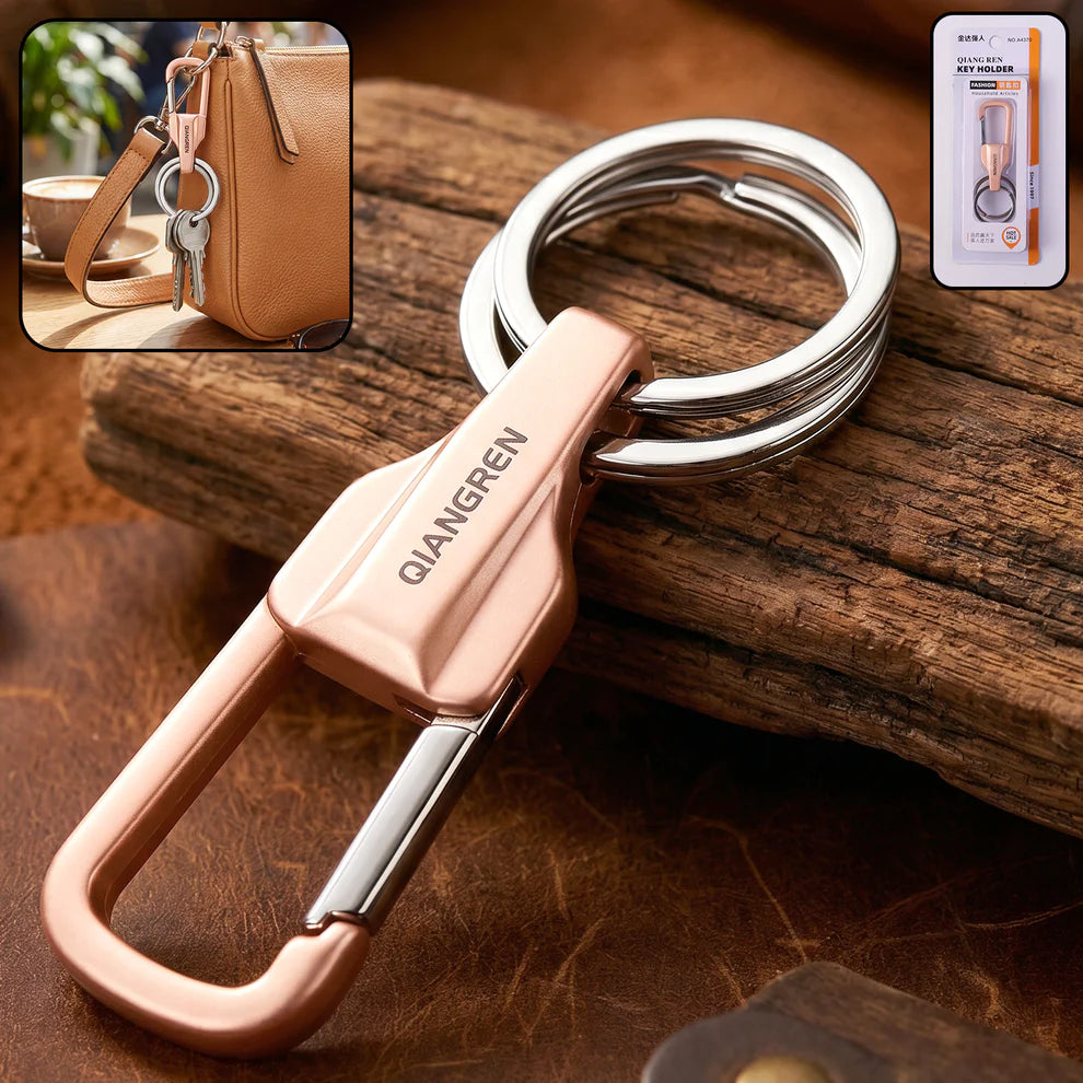 Heavy Duty Metal Keychain Holder with Quick Release Hook - 1 Pc - Great Price - Image 6