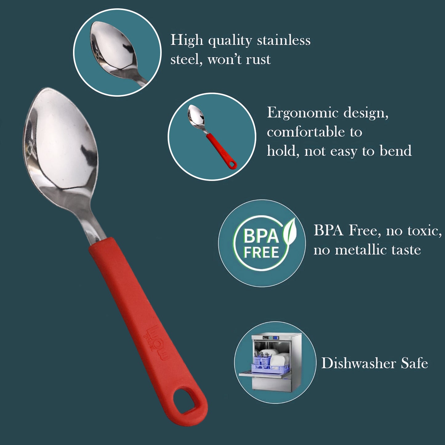 Supermom Baby Feeding Spoon (6 Pc Set) - Happy Price - Image 4