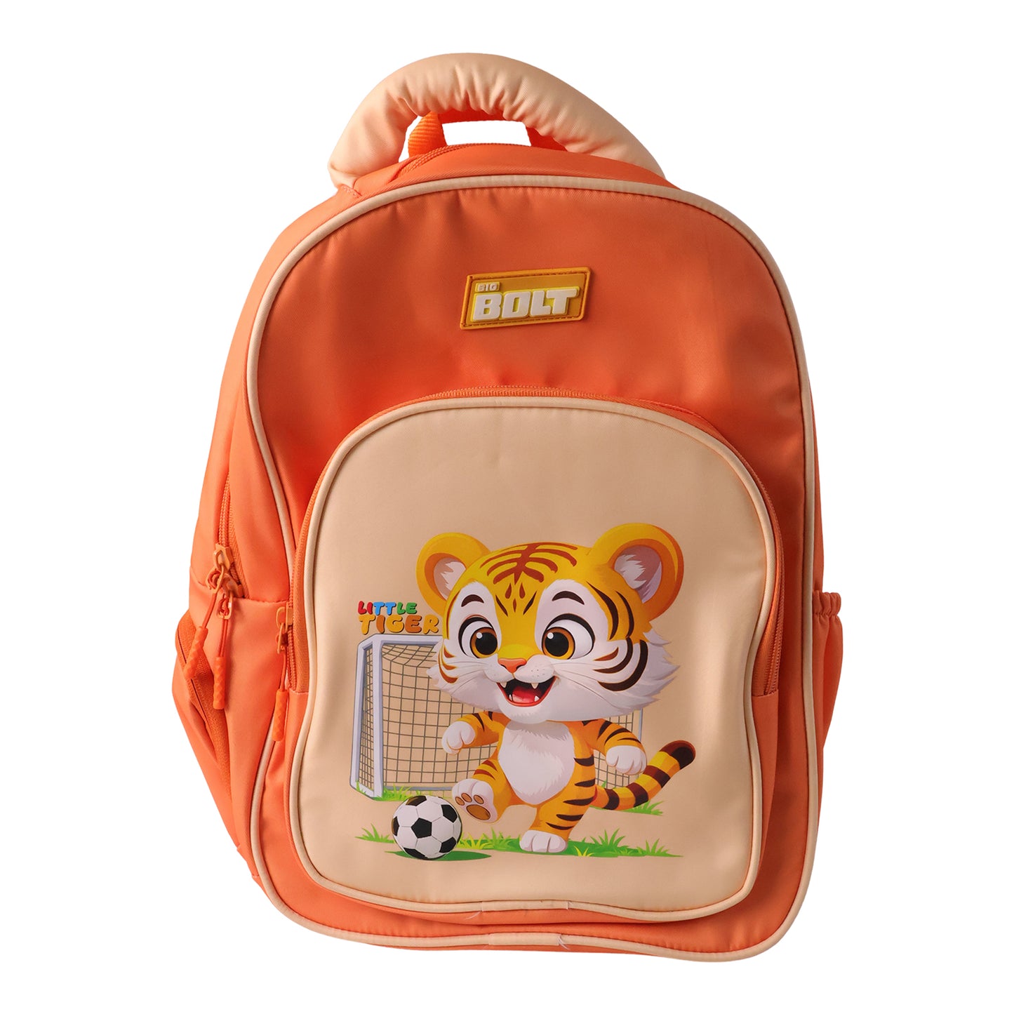 17 Inch Cartoon School Backpack for Kids - Orange - Great Price - Image 4